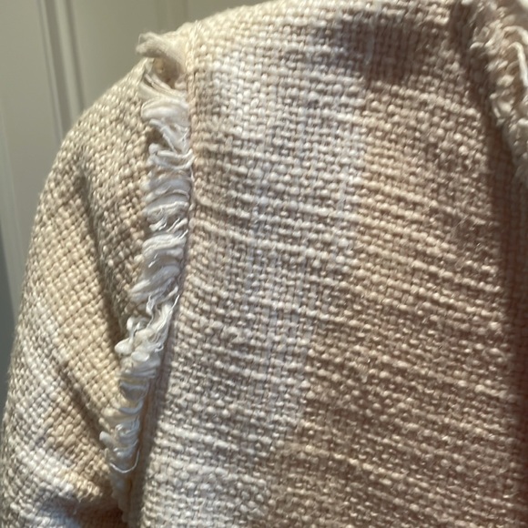 Ivory tweed lady jacket Sz S - Picture 2 of 5